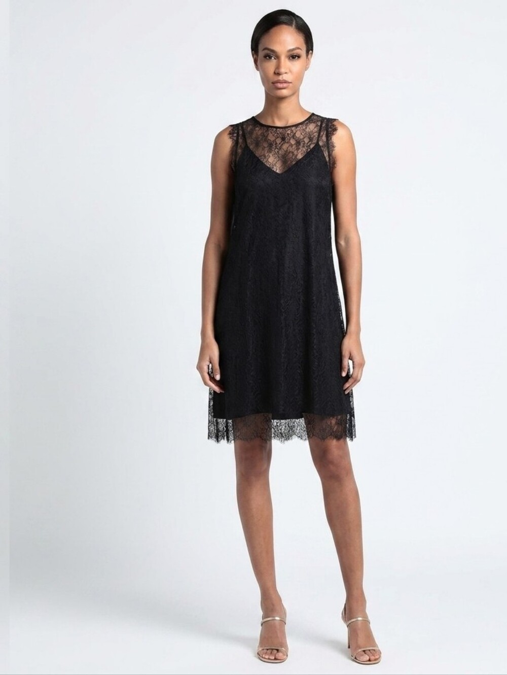 Alpha Studio | Midi Silk Pencil Dress